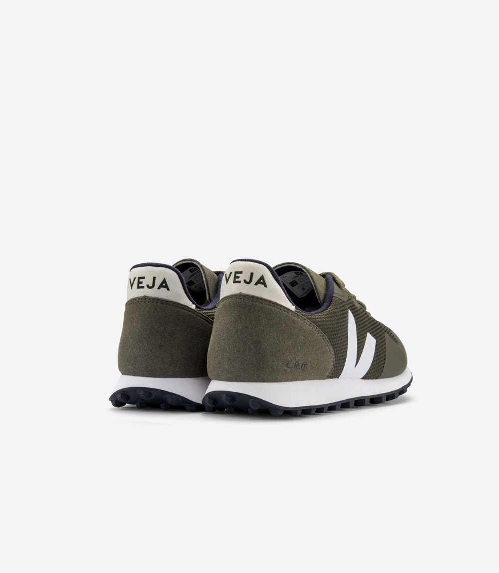 Veja Sneakers Dam - Sdu B-Mesh - Olivgröna/Vita/Beige - 539427-FMA